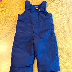 Snowbibs Navy Size 12-18M Like New